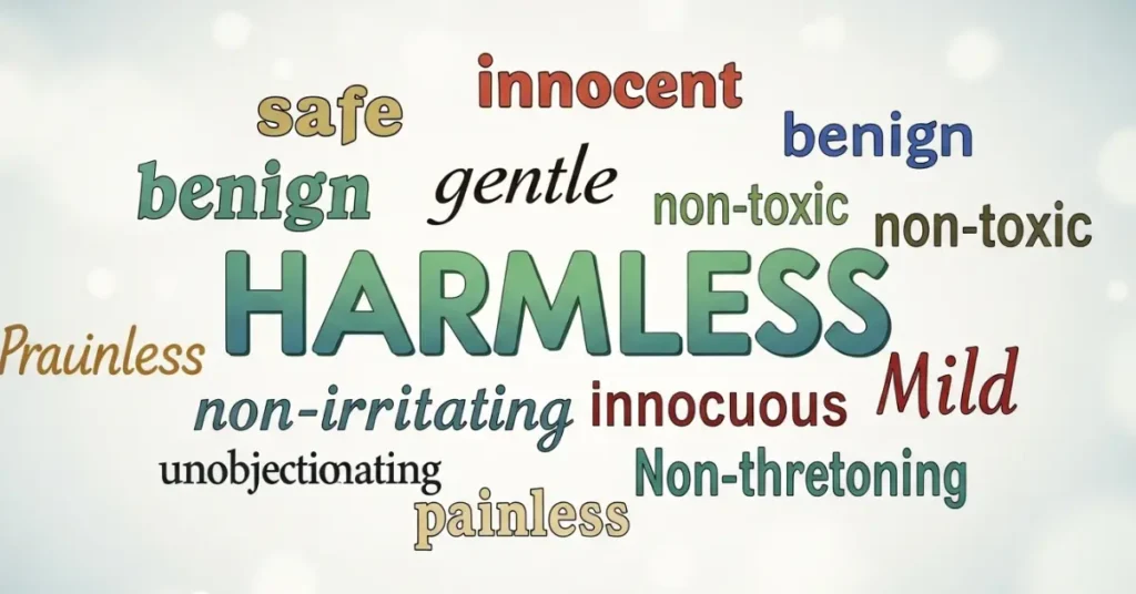 synonyms-for-harmless