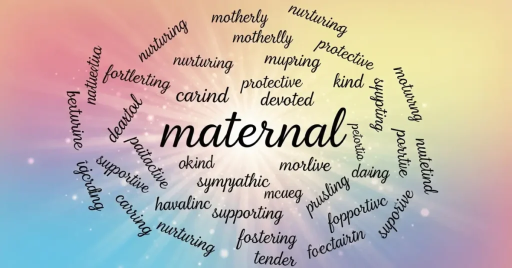 synonyms-for-maternal
