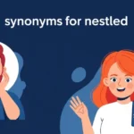 synonyms for nestled