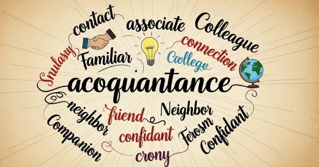synonyms-of-acquaintance