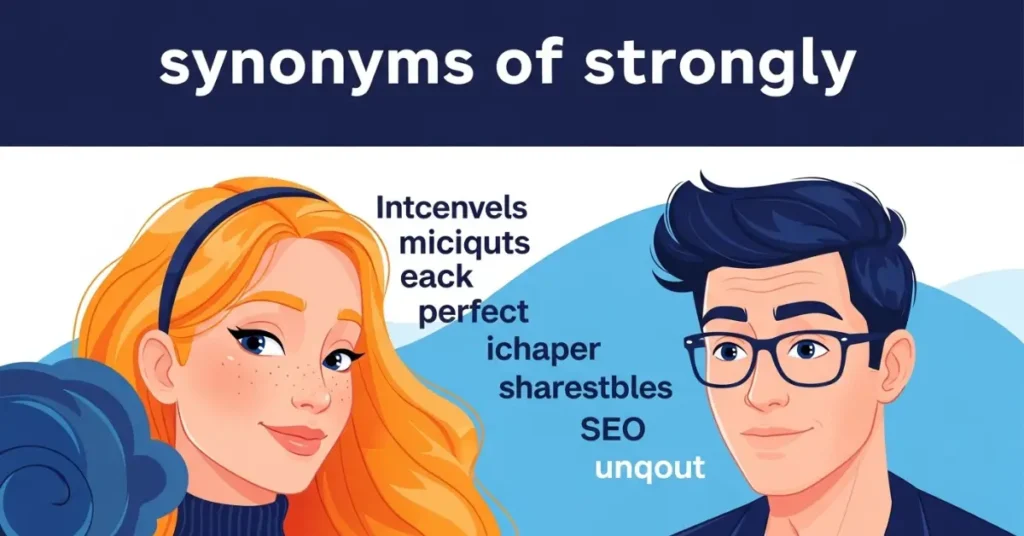 Synonyms of Strongly: Simple and Useful Alternatives