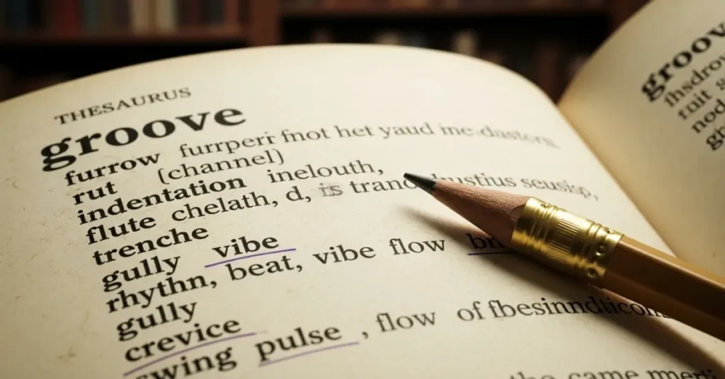 synonyms-for-groove