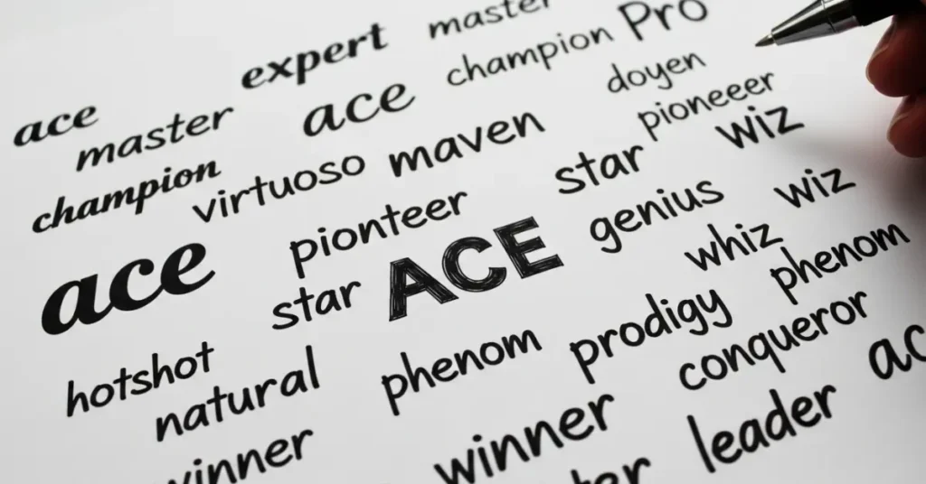 synonyms-of-ace