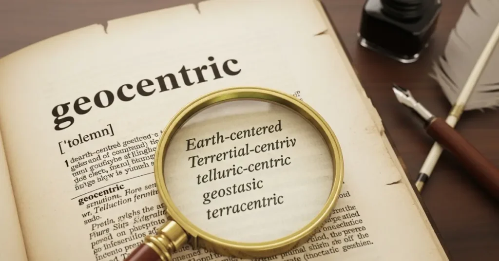 synonyms-of-geocentric