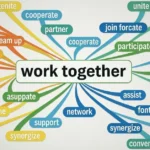 work-together-synonyms