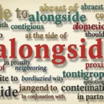 synonyms-for-alongside