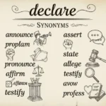 synonyms-for-declare