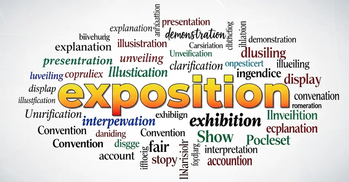 synonyms-for-exposition