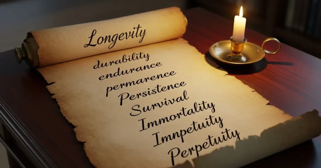 synonyms-for-longevity