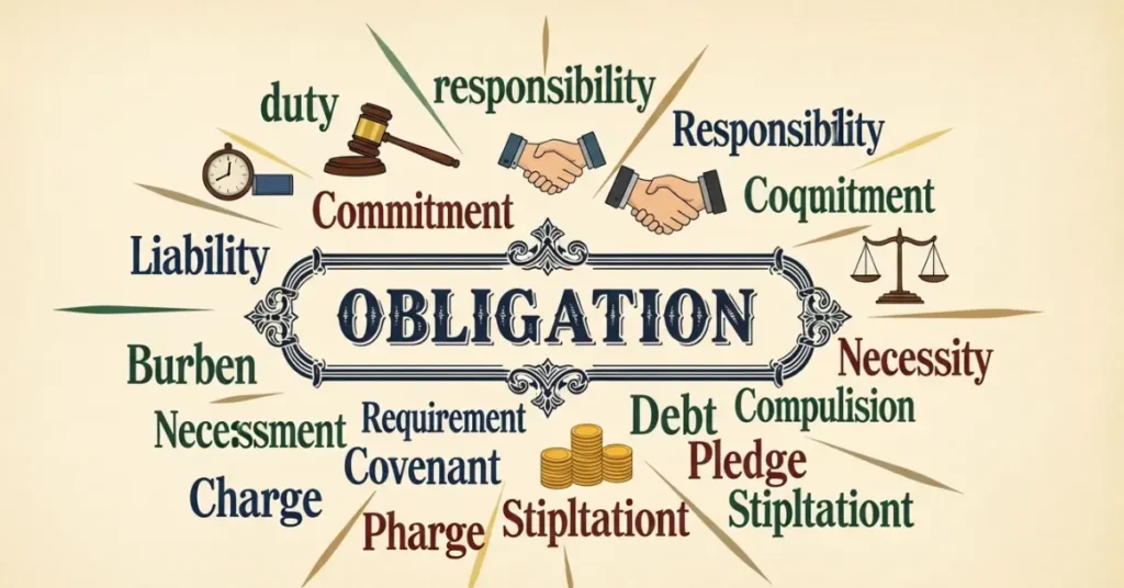 synonyms-for-obligation