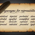 synonyms-for-represented