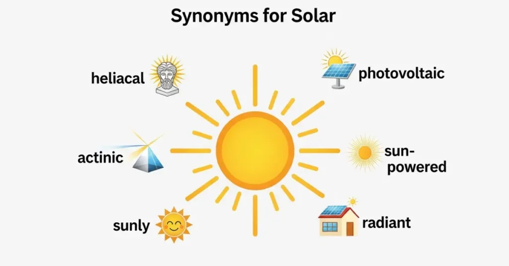 synonyms-for-solar