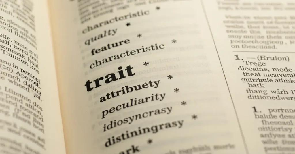 synonyms-for-trait