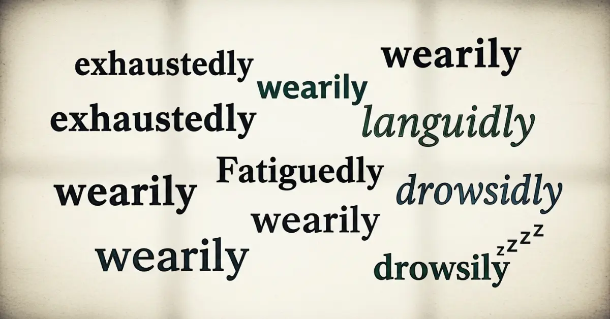 synonyms-for-wearily
