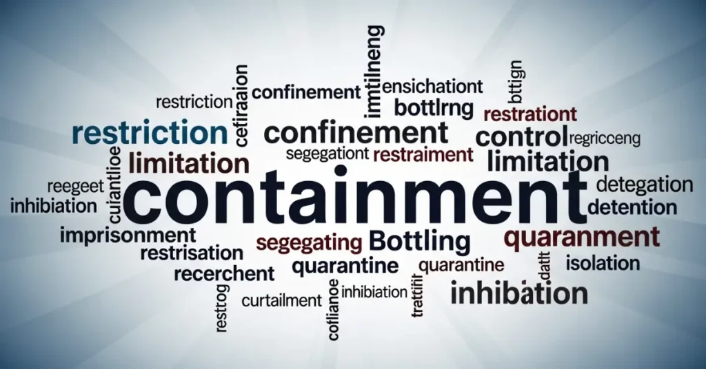 synonyms-of-containment