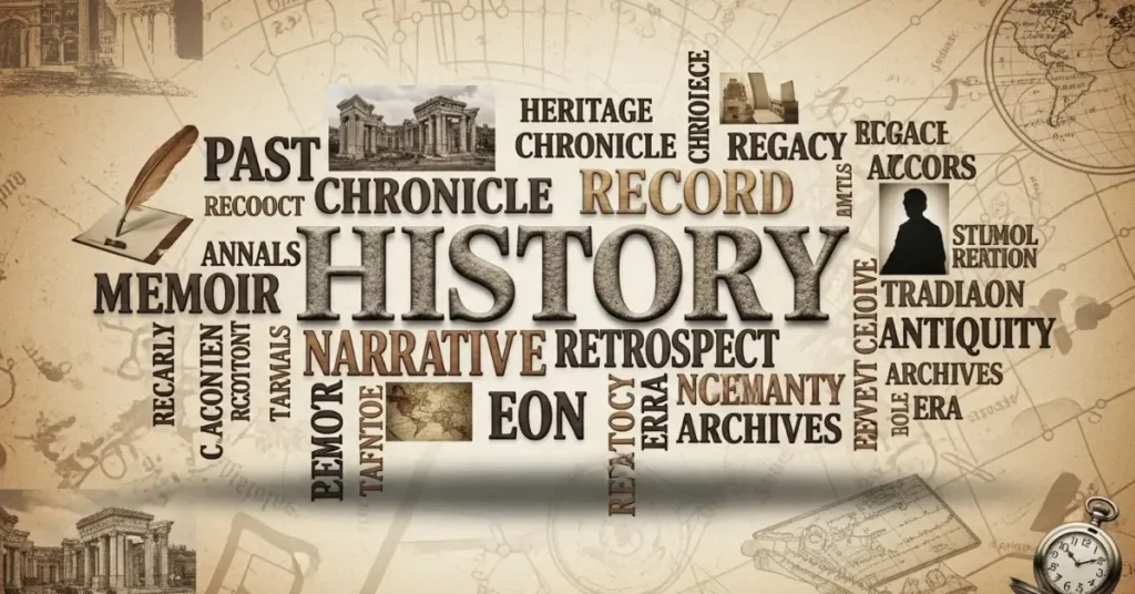synonyms-of-history