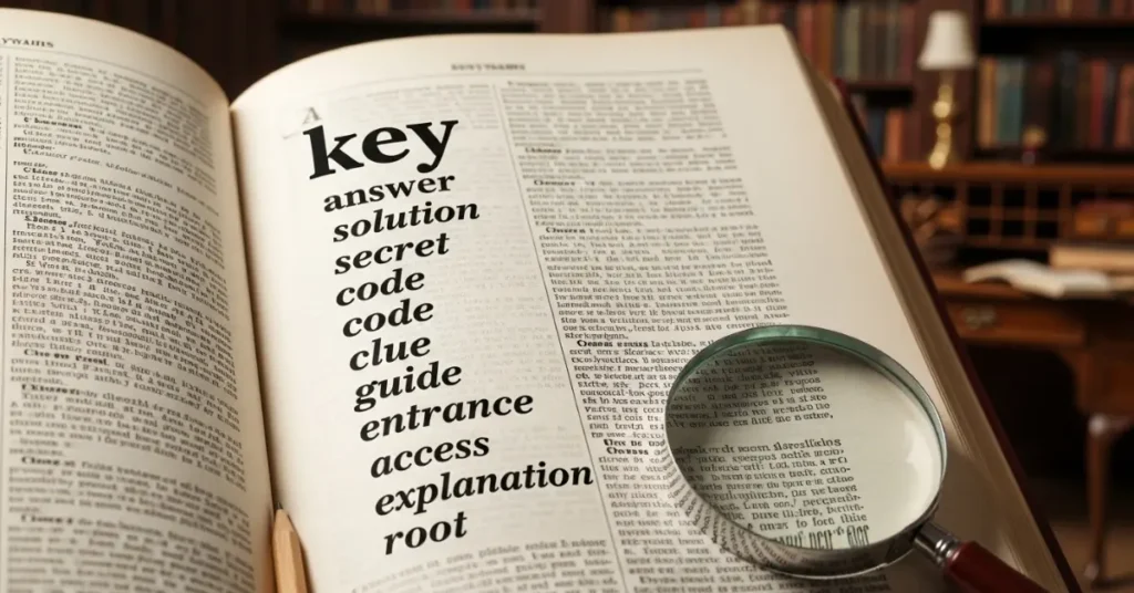 synonyms-of-key
