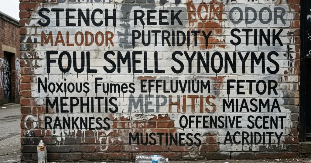foul-smell-synonyms
