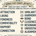 synonyms-for-affinity