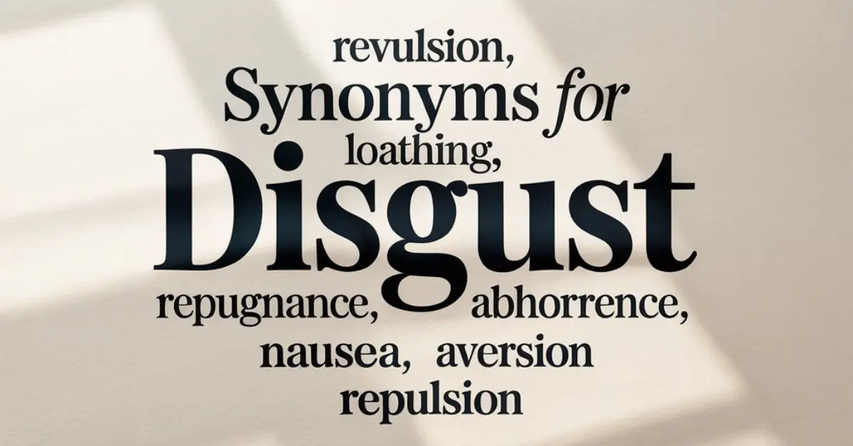 synonyms-for-disgust
