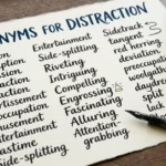 synonyms-for-distraction