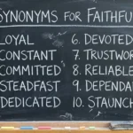 synonyms-for-faithful