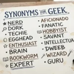 synonyms-for-geek