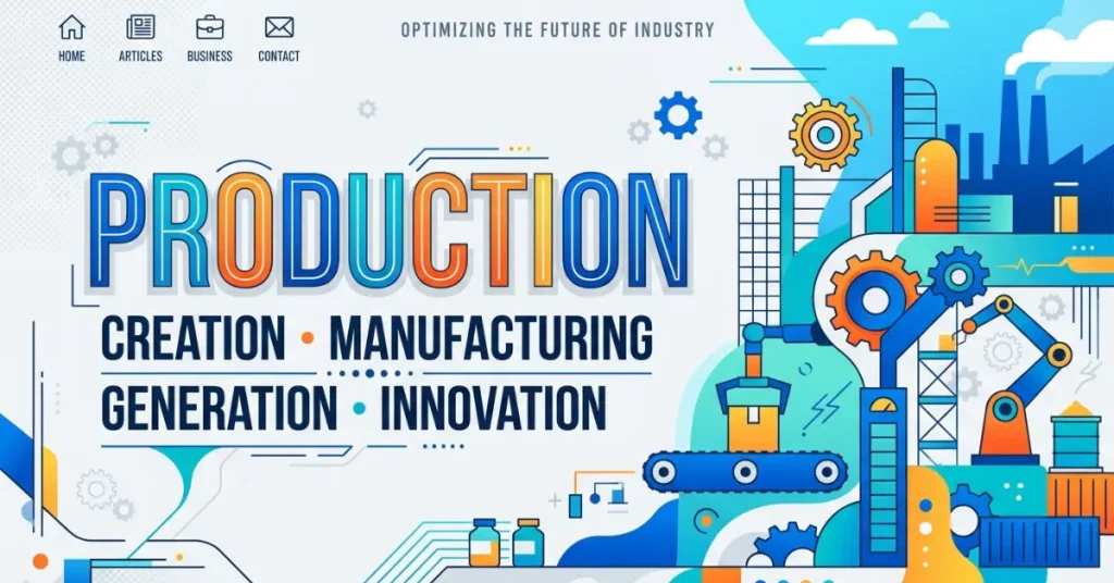 synonyms-for-production