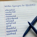 synonyms-for-relieved