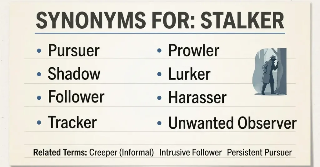 synonyms-for-stalker