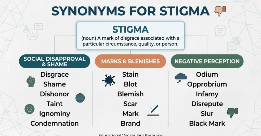 synonyms-for-stigma