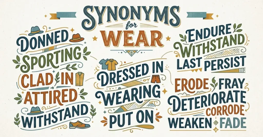 synonyms-for-wear