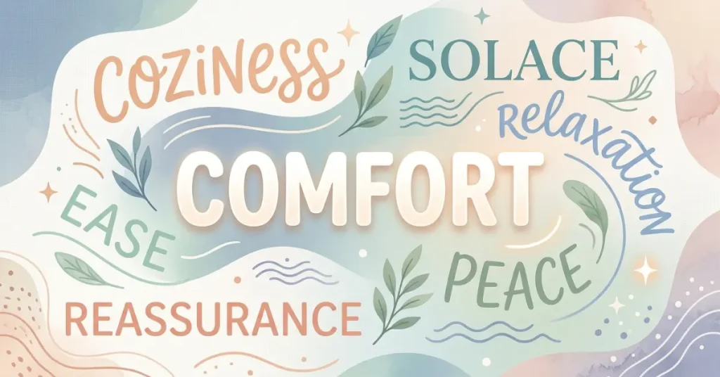 synonyms-for-comfort