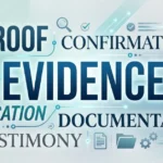 synonyms-for-evidence