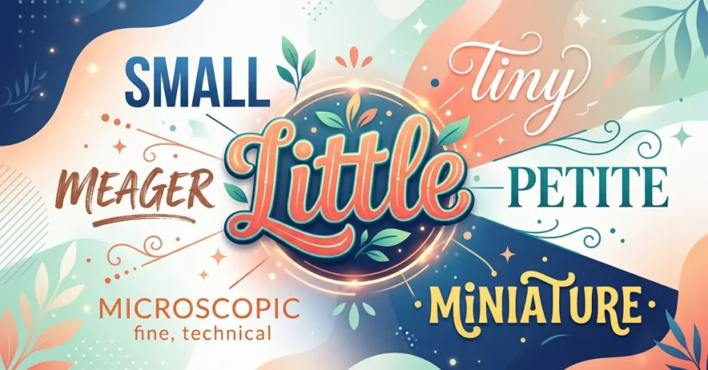 synonyms-for-little