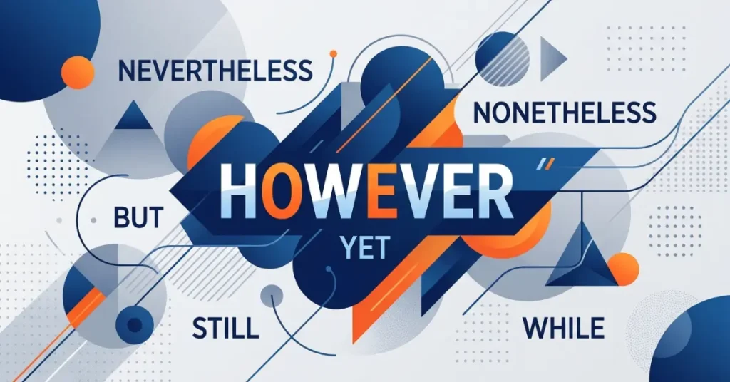 synonyms-to-however